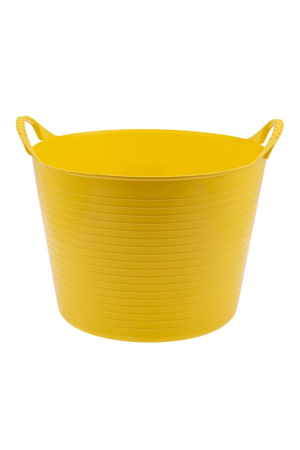Ведро гибкое сверхпрочное, 40 л, желтое, Сибртех