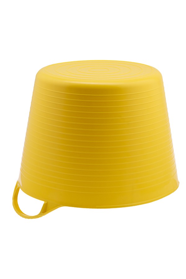 Ведро гибкое сверхпрочное, 40 л, желтое, Сибртех