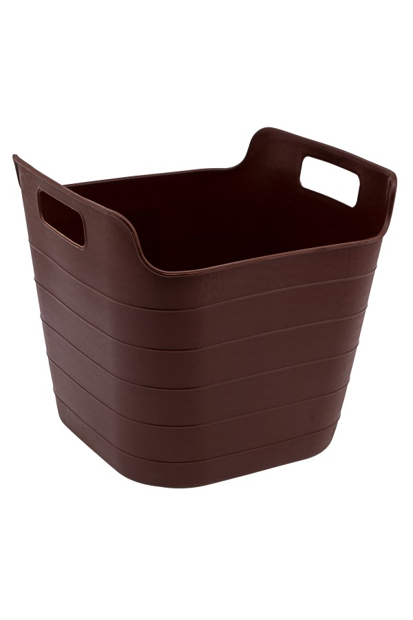 Ведро гибкое сверхпрочное, 26 л, коричневое, Сибртех