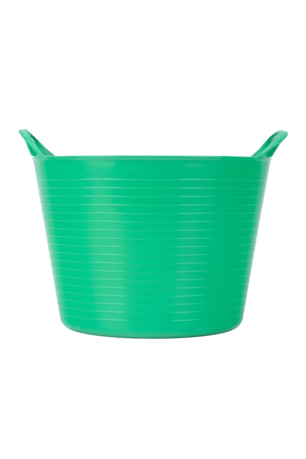 Ведро гибкое сверхпрочное, 28 л, зеленое, Сибртех