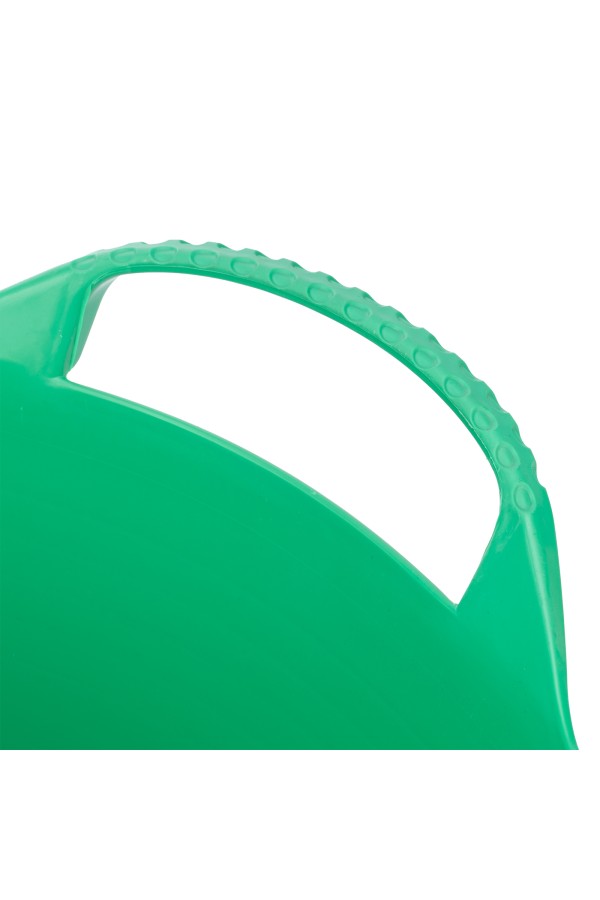 Ведро гибкое сверхпрочное, 28 л, зеленое, Сибртех