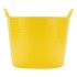 Ведро гибкое сверхпрочное, 28 л, желтое, Россия, Сибртех
