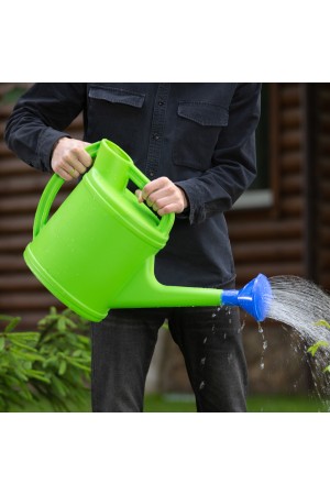 Лейка садовая, 10 л, с горловиной, пластмассовая Россия Сибртех