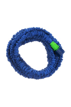 Набор поливочный, растягивающийся шланг 15 м, 7 режимов пистолет, соединитель, адаптер Сибртех