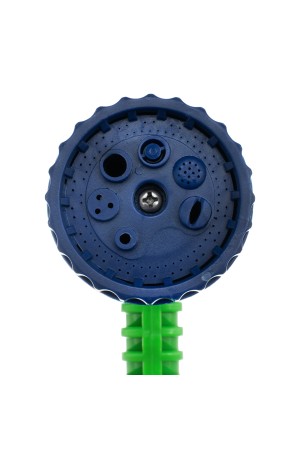 Набор поливочный, растягивающийся шланг 15 м, 7 режимов пистолет, соединитель, адаптер Сибртех