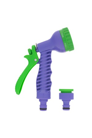 Набор поливочный, усиленый растягивающийся шланг 20 м, 7 режимов пистолет, соединитель, адаптер Palisad