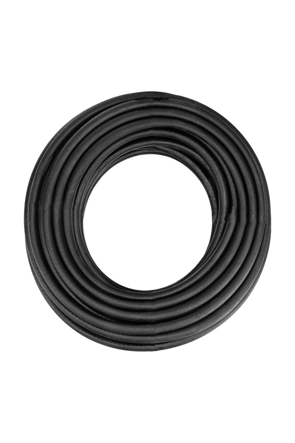 Шланг кордовый, рукав поливочный резиновый,  D 16 мм, 50 м