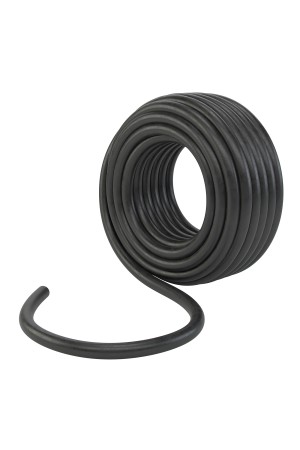 Шланг кордовый, рукав поливочный резиновый,  D 18 мм, 50 м Россия