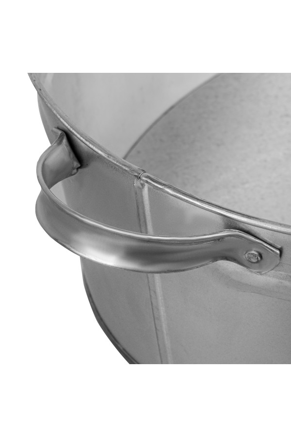 Таз оцинкованный овальный 23 литров