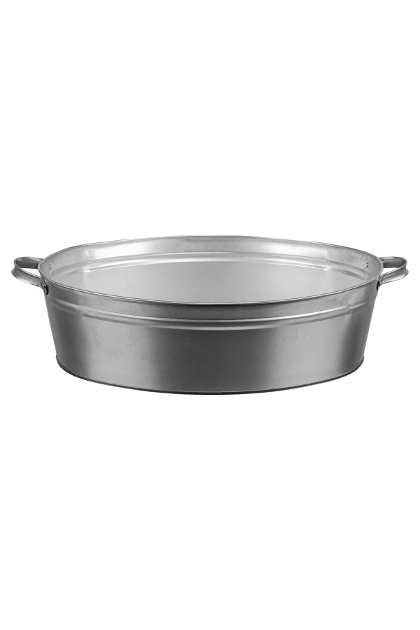 Таз оцинкованный овальный 23 литров