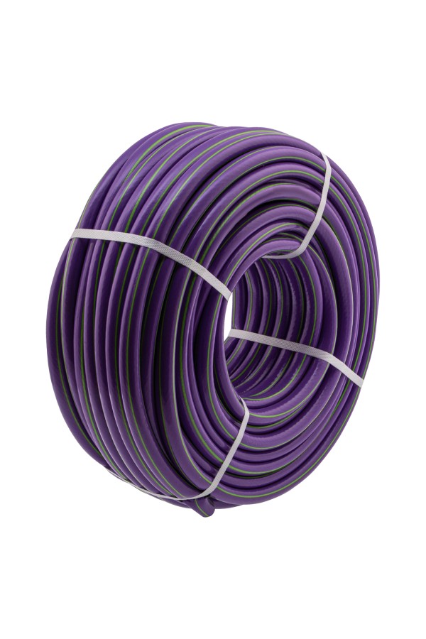 Шланг поливочный армированный, 3-х слойный, серия Violet, 1/2