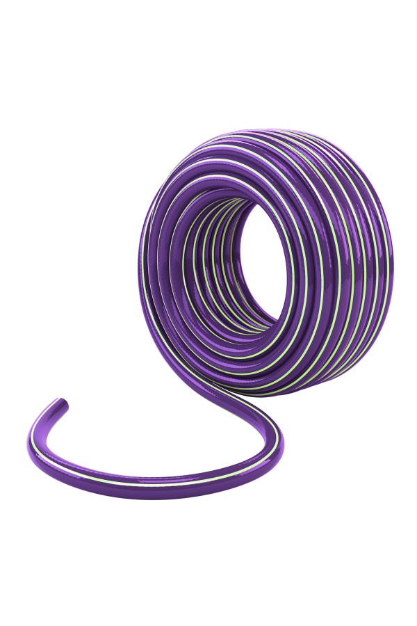 Шланг поливочный армированный, 3-х слойный, серия Violet, 1/2