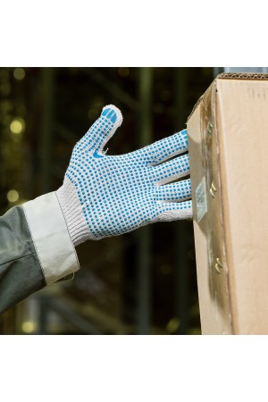 Перчатки х/б, ПВХ покрытие, 