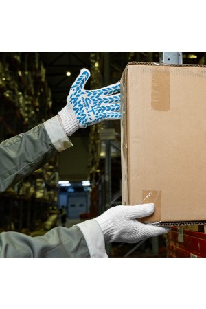 Перчатки х/б, ПВХ покрытие, 