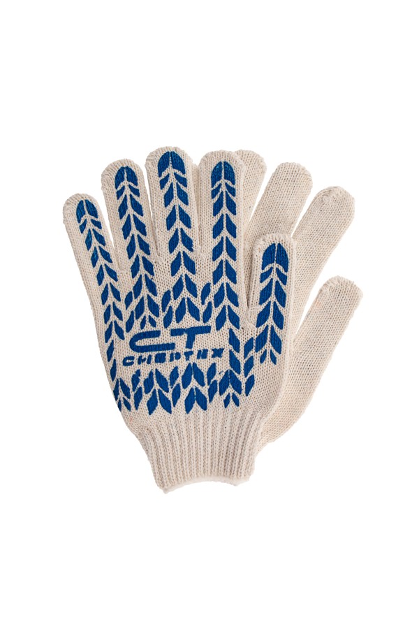 Перчатки х/б, ПВХ покрытие, 