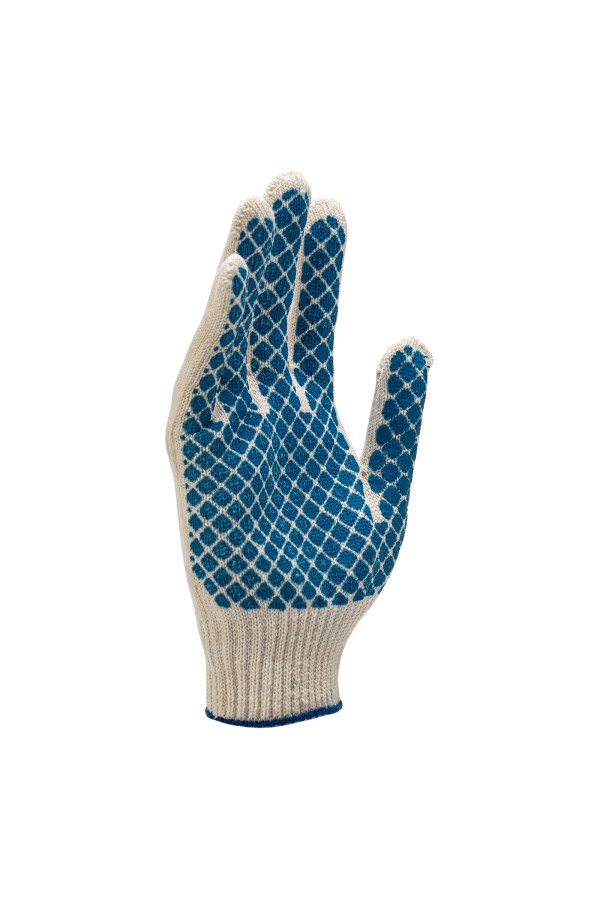 Перчатки х/б, ПВХ покрытие, 