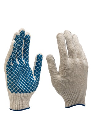 Перчатки х/б, ПВХ покрытие, 