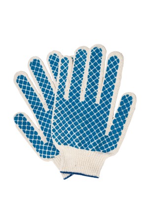 Перчатки х/б, ПВХ покрытие, 