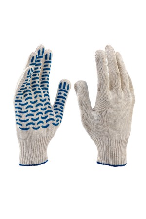 Перчатки х/б, ПВХ покрытие, 