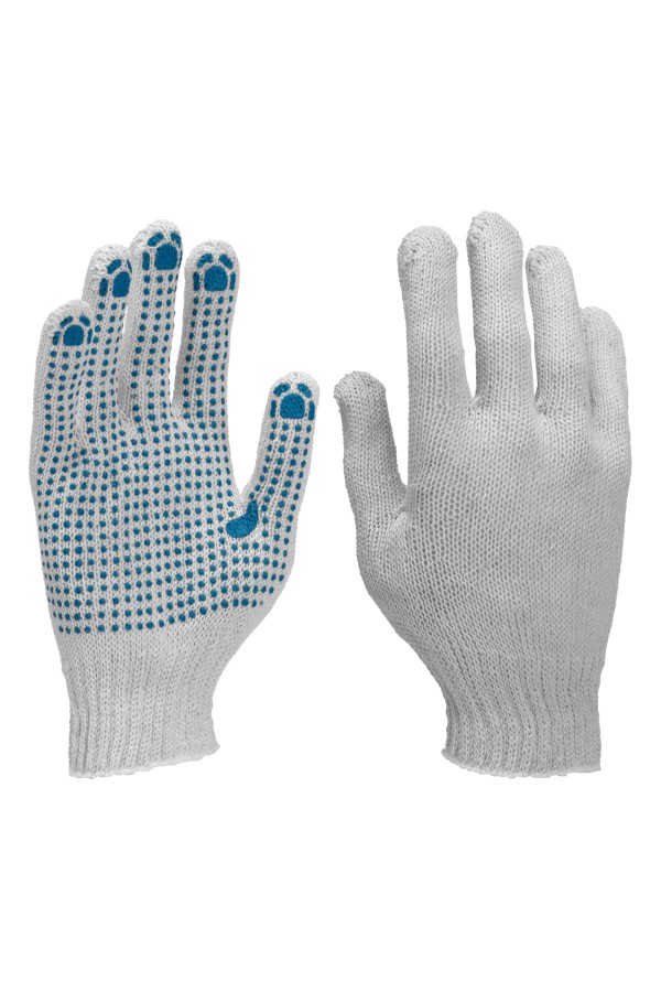 Перчатки х/б, ПВХ покрытие, 