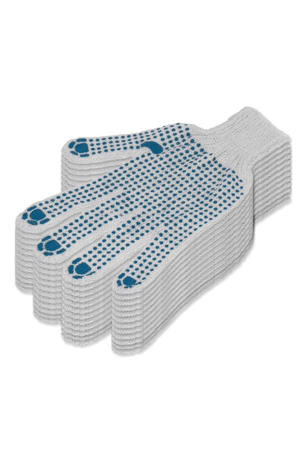 Перчатки х/б, ПВХ покрытие, 