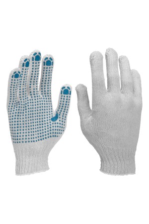 Перчатки х/б, ПВХ покрытие, 