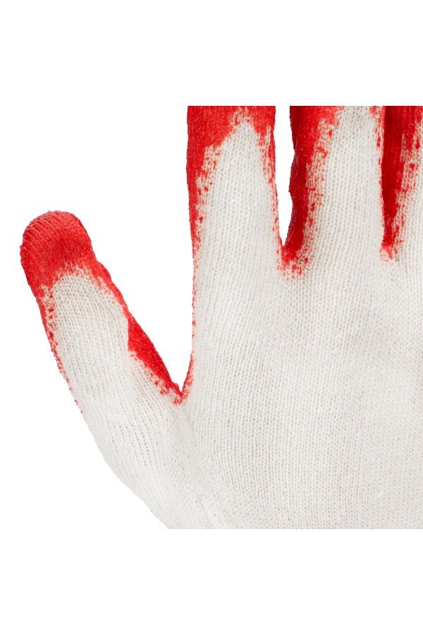 Перчатки х/б, латексный облив, 13 класс, 36 гр