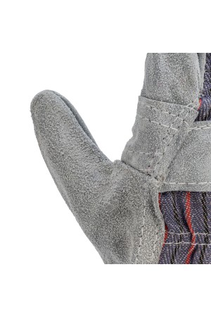 Перчатки спилковые комбинированные, Россия