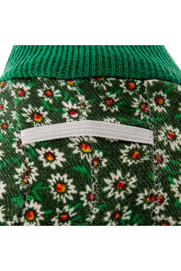 Перчатки садовые х/б ткань с ПВХ точкой, манжет, M Palisad