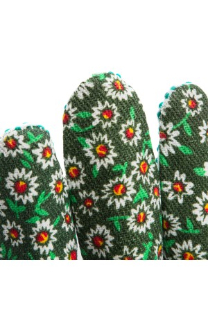 Перчатки садовые х/б ткань с ПВХ точкой, манжет, L Palisad