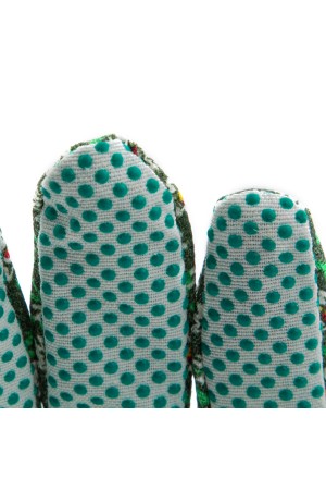 Перчатки садовые х/б ткань с ПВХ точкой, манжет, L Palisad