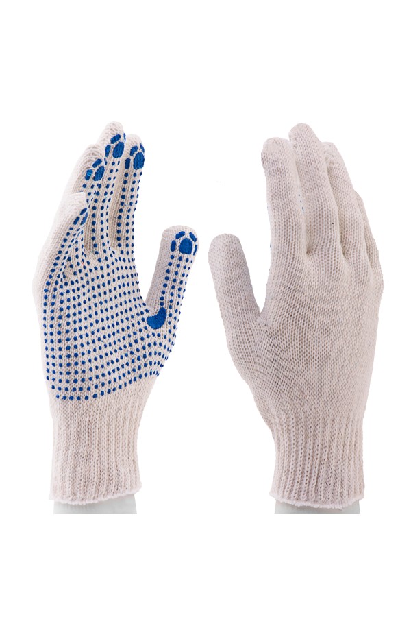 Перчатки х/б, ПВХ покрытие, 