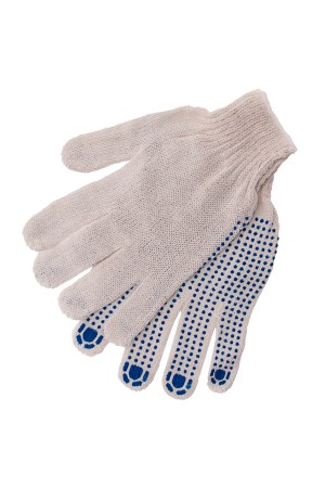 Перчатки х/б, ПВХ покрытие, 