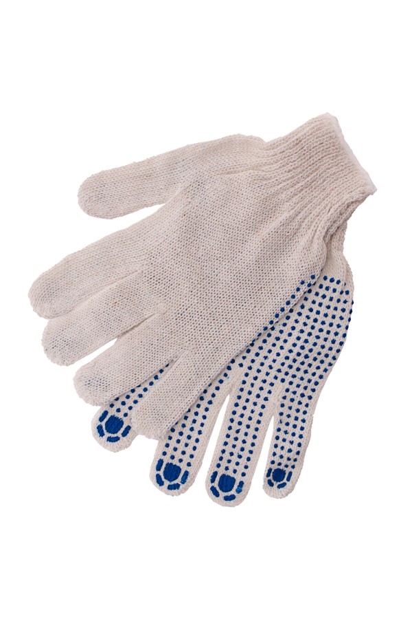 Перчатки х/б, ПВХ покрытие, 