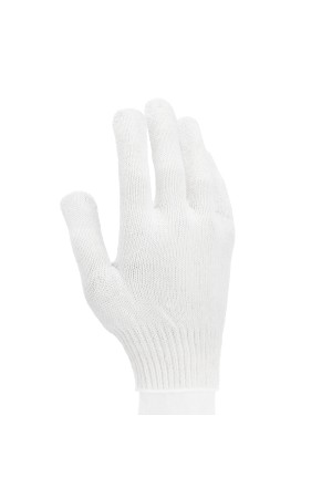 Перчатки х/б, ПВХ покрытие, шахматный облив, 10 класс Россия