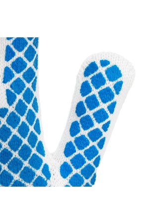 Перчатки х/б, ПВХ покрытие, шахматный облив, 10 класс Россия