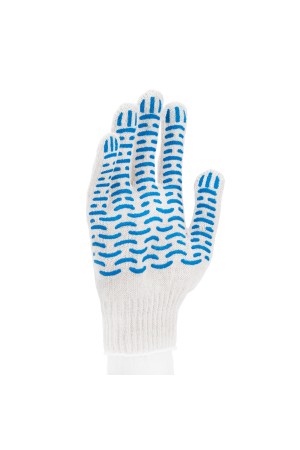 Перчатки х/б, ПВХ покрытие, 