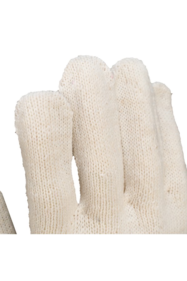 Перчатки трикотажные, ПВХ гель шахматный облив, оверлок Сибртех