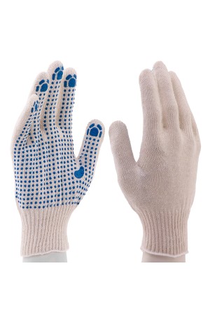 Перчатки х/б, ПВХ покрытие, 