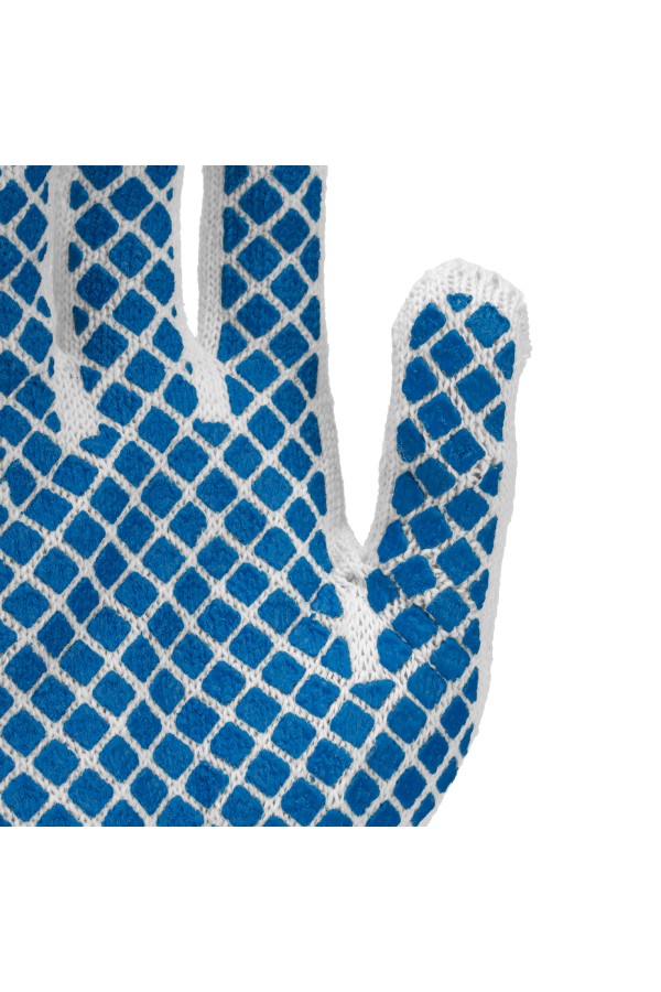 Перчатки х/б, ПВХ покрытие, 