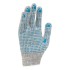 Перчатки трикотажные, с ПВХ точкой, 5 пар в упаковке, 10 класс Россия