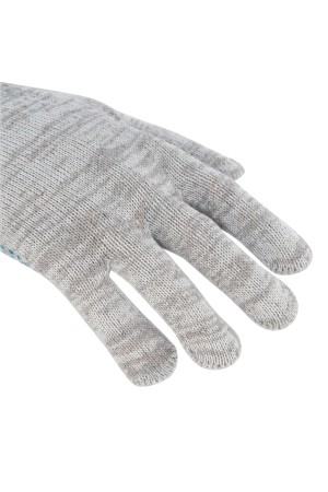 Перчатки трикотажные, с ПВХ точкой, 5 пар в упаковке, 10 класс Россия