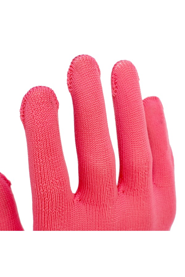 Перчатки Нейлон, 13 класс, цвет розовая фуксия, L