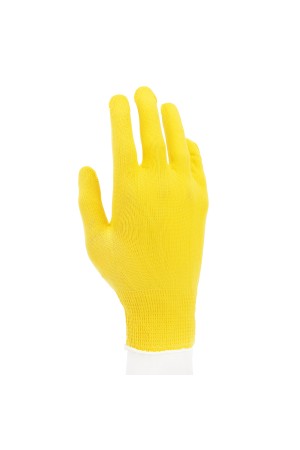 Перчатки Нейлон, 13 класс, цвет лимон, L Россия