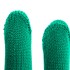 Перчатки Нейлон, ПВХ точка, 13 класс, цвет изумрудный, L Россия