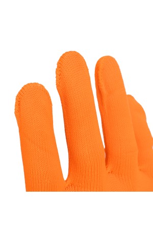 Перчатки Нейлон, 13 класс, оранжевые, XL Россия