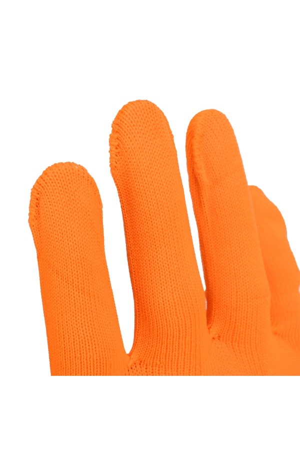 Перчатки Нейлон, 13 класс, оранжевые, XL