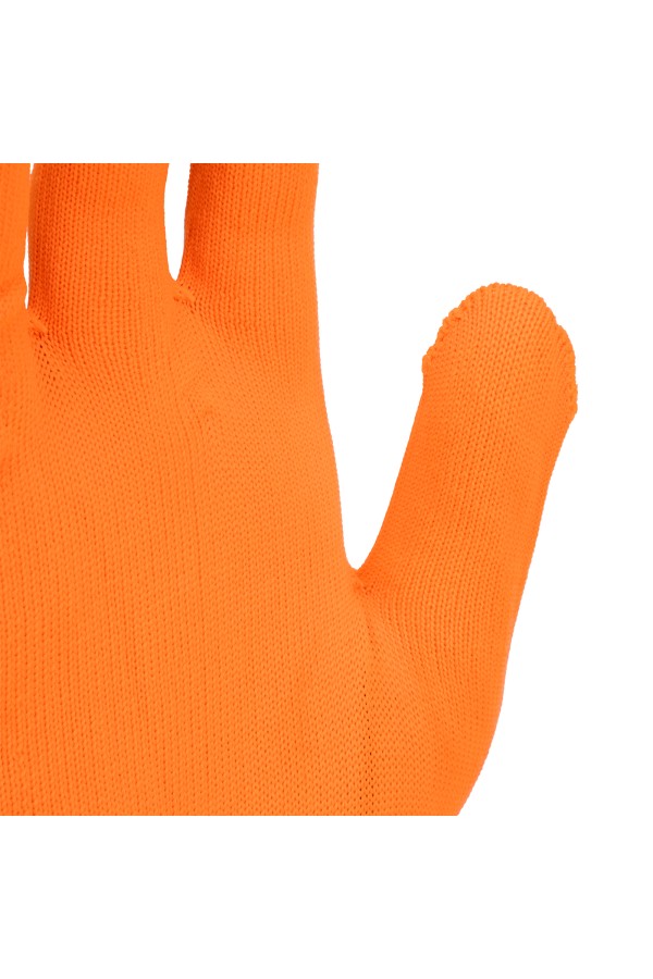 Перчатки Нейлон, 13 класс, оранжевые, XL