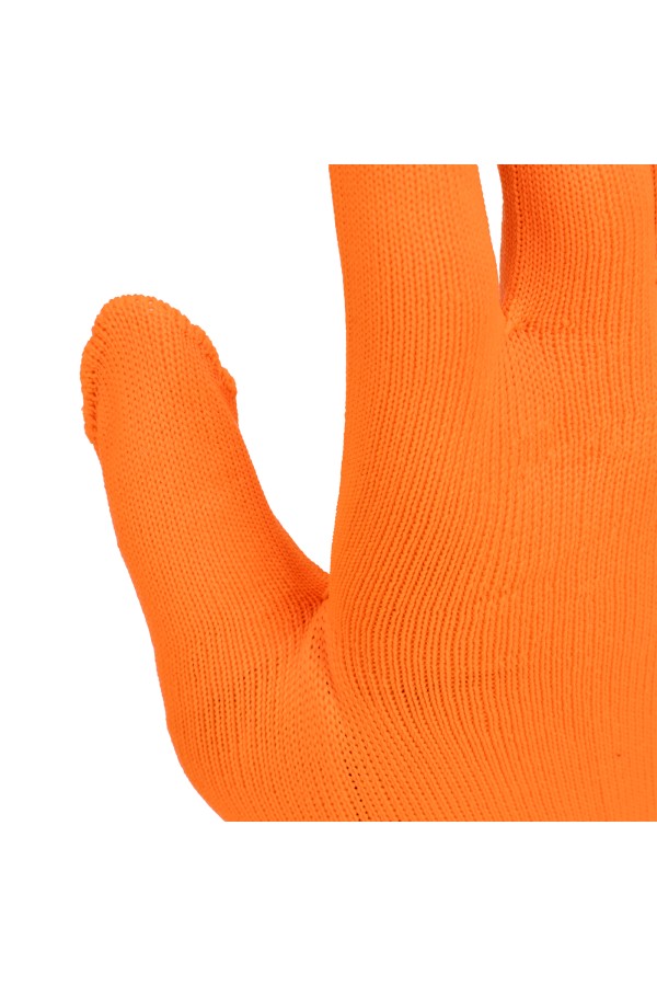 Перчатки Нейлон, 13 класс, оранжевые, XL