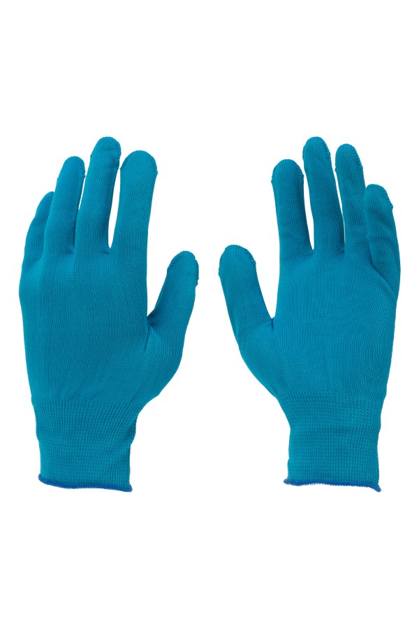 Перчатки Нейлон, 13 класс, цвет ультрамарин, XL